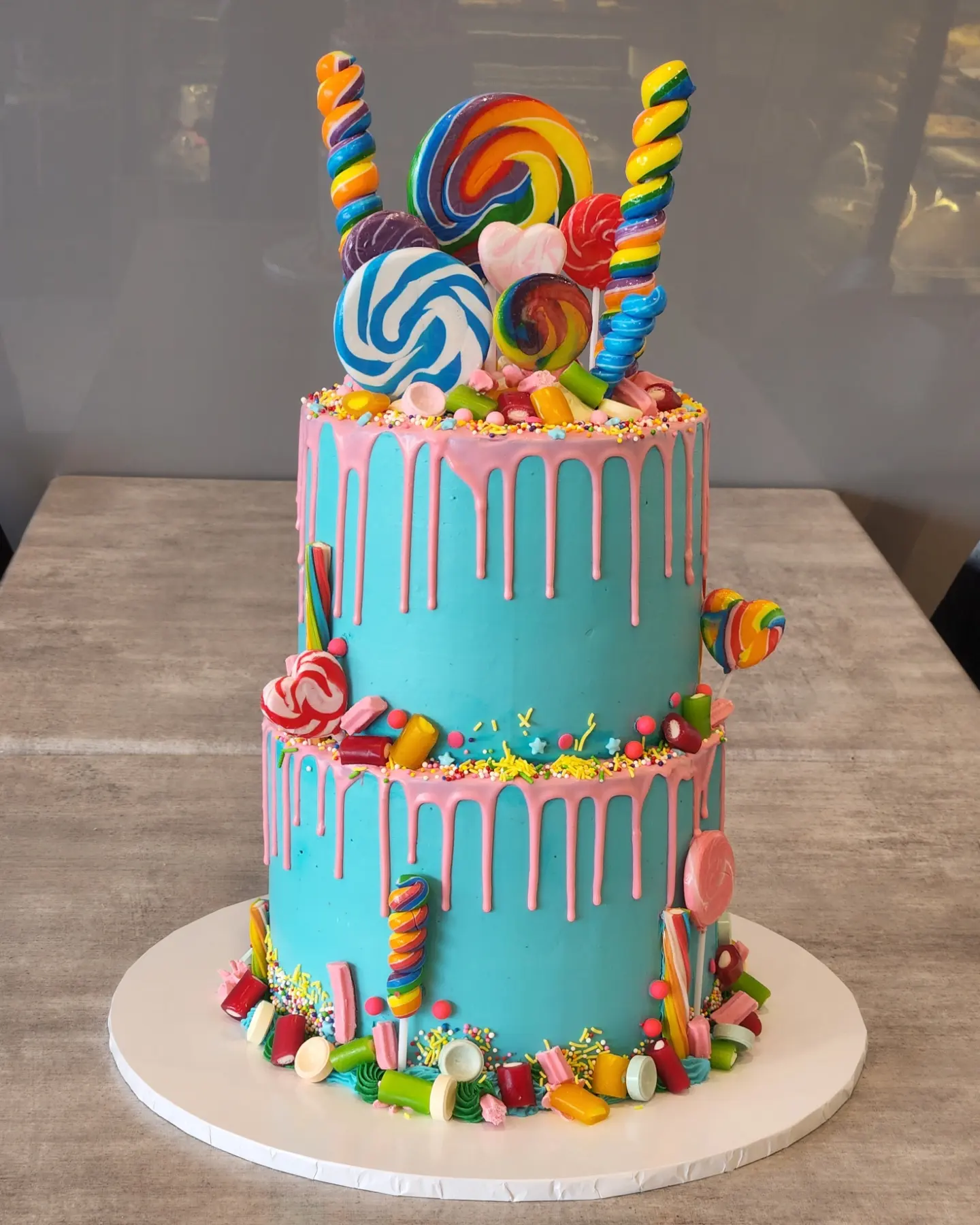 Candyland Cake Blue